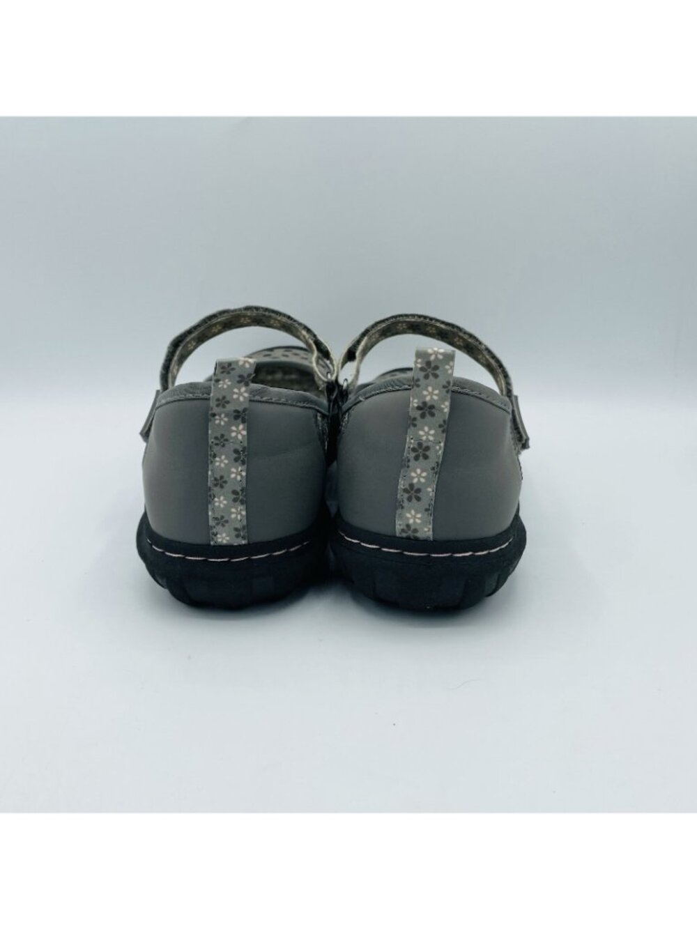 JBU By Jambu Duck Shoes Womens Size 8 M Gray Vegan Floral Memory Foam Mary Jane - Picture 7 of 11